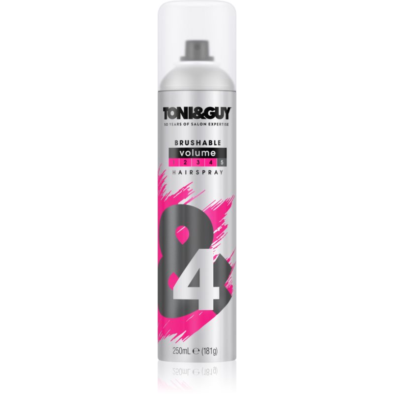 TONI&GUY Glamour lak na vlasy silné spevnenie 250 ml
