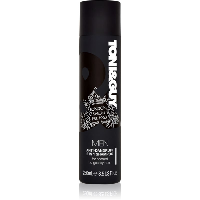 TONI&GUY Men šampón a kondicionér 2 v1 proti lupinám 250 ml