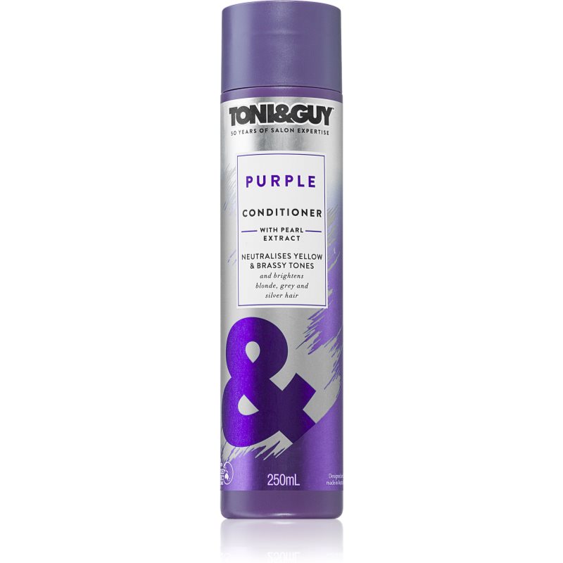TONI&GUY PURPLE après-shampoing violet anti-jaunissement 250 ml female