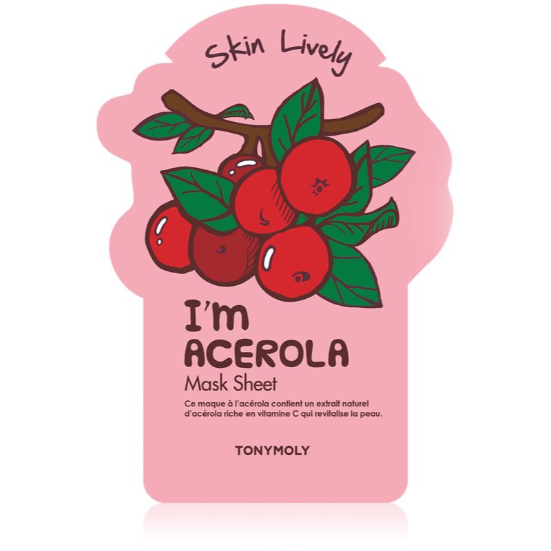 

TONYMOLY I'm ACEROLA відновлююча тканинна маска