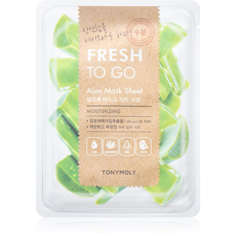

TONYMOLY Fresh To Go Aloe зволожувальнакосметична марлева маска з алое вера