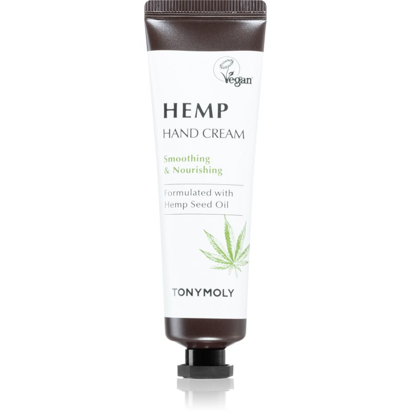 TONYMOLY HEMP заспокоюючий крем для рук з конопляною олією 30 мл