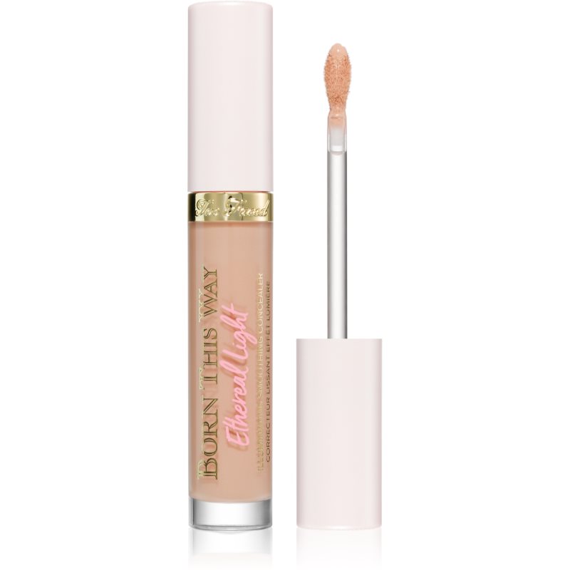 Too Faced Born This Way Ethereal Light Illuminating Smoothing Concealer korektor in osvetljevalec z vlažilnim učinkom odtenek Buttercup 5 ml