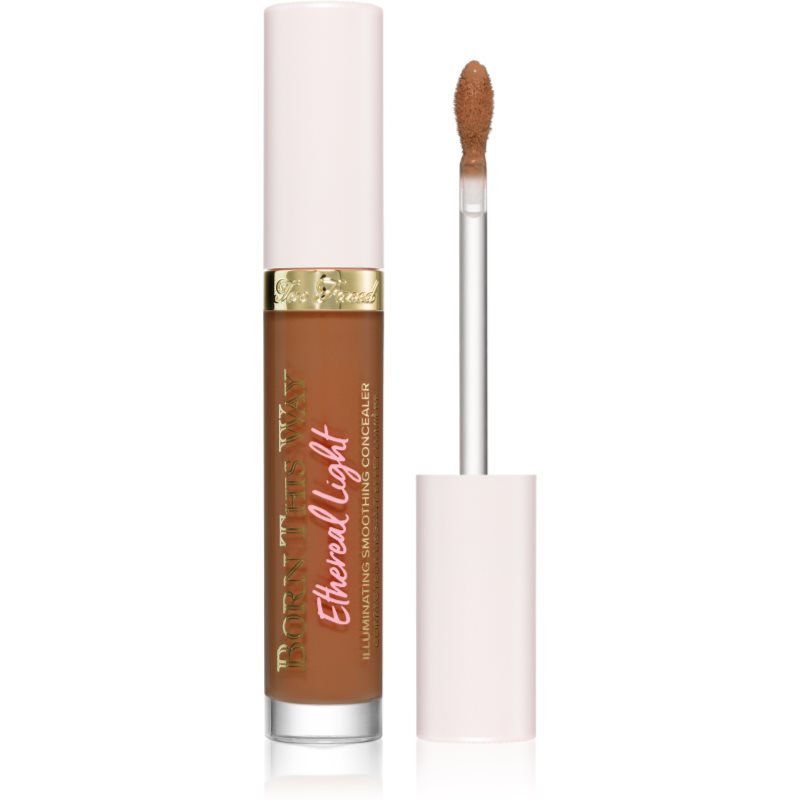 Too Faced Born This Way Ethereal Light Illuminating Smoothing Concealer korektor in osvetljevalec z vlažilnim učinkom odtenek Chocolate Truffle 5 ml