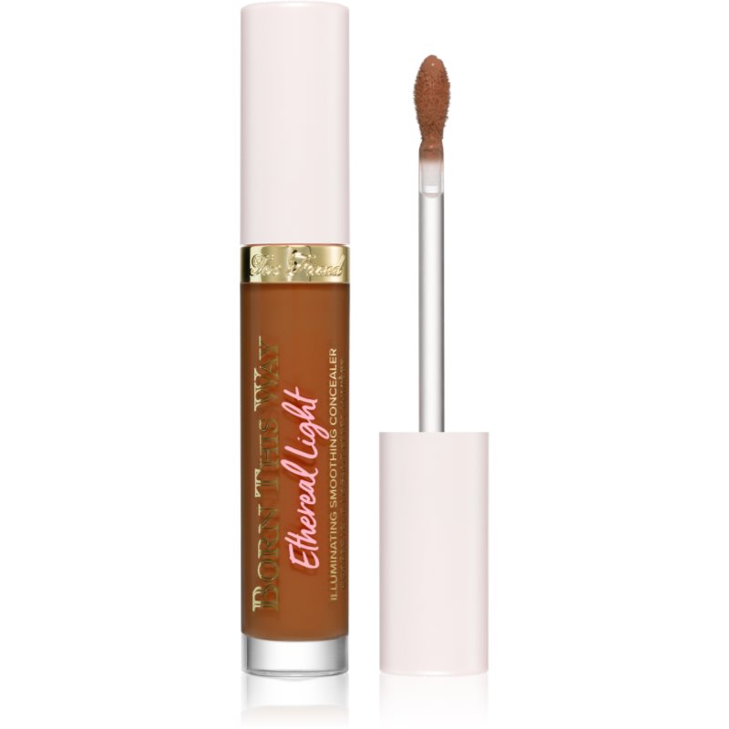 Too Faced Born This Way Ethereal Light Illuminating Smoothing Concealer korektor in osvetljevalec z vlažilnim učinkom odtenek Milk Chocolate 5 ml