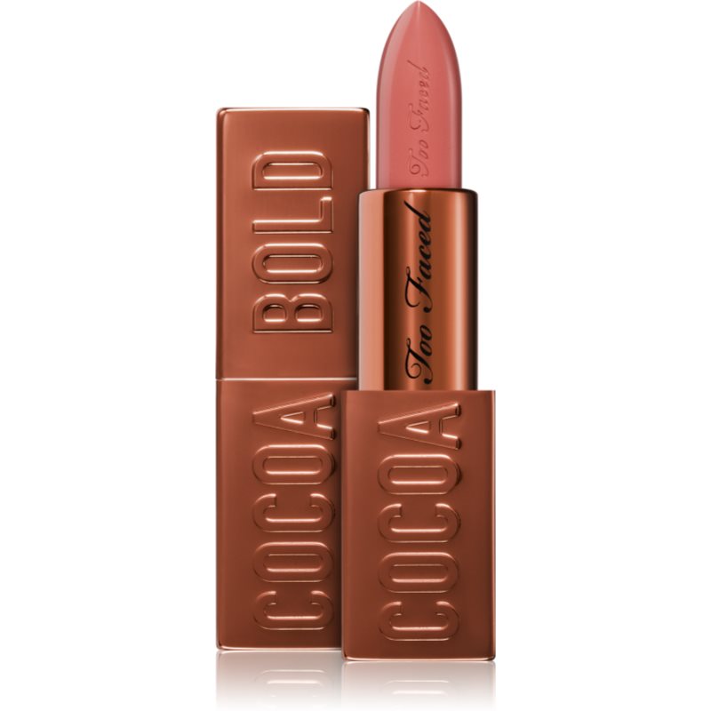 Too Faced Cocoa Bold Lipstick kremasta šminka odtenek Ganache 3,3 g