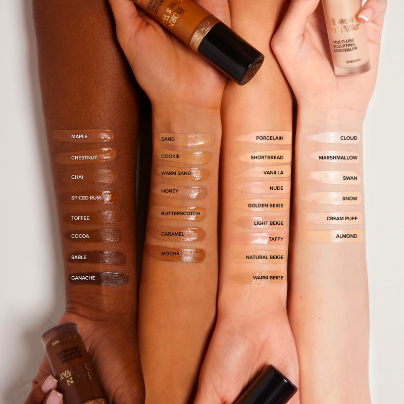 Too Faced Born This Way Super Coverage Multi-Use Concealer стійкий коректор для високого покриття відтінок Sand 13,5 мл