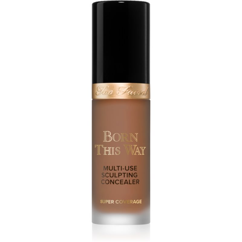 Too Faced Born This Way Super Coverage Multi-Use Concealer Langzeit-Korrektor für volle Abdeckung Farbton Mahagony 13,5 ml