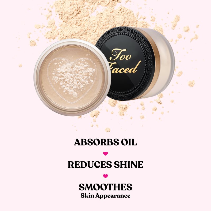 Too Faced Born This Way Ethereal Setting Powder transparentný sypký púder pre matný vzhľad Translucent 17 g (obrázok 3)