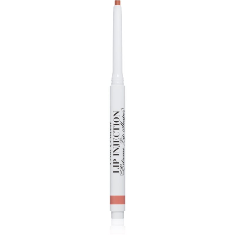 Too Faced Lip Injection Extreme Lip Shaper olovka za konturiranje usana za dugotrajni volumen nijansa Post-Op Pink 0,38 g