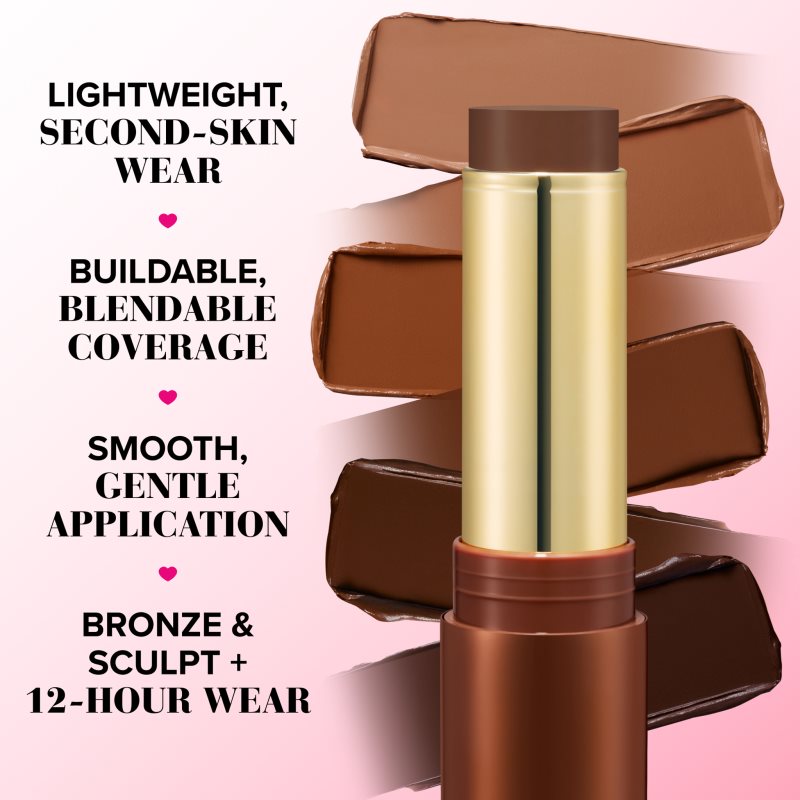 Too Faced Chocolate Soleil Melting Bronzing & Sculpting Stick kontúrovacia tyčinka odtieň Chocolate Caramel 8 g (obrázok 5)