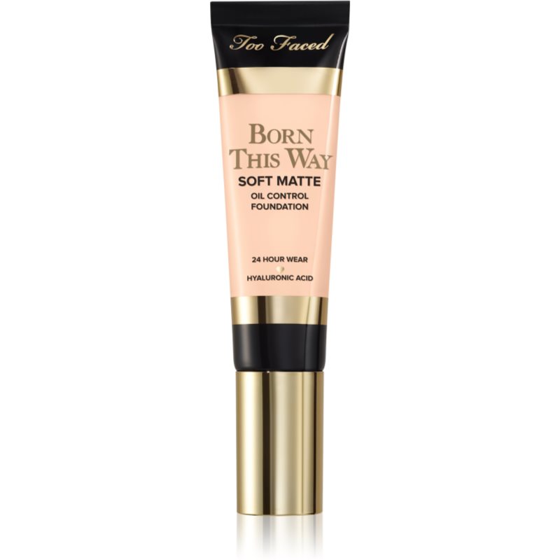 Too Faced Born This Way Soft Matte Foundation mattierendes Foundation Farbton Snow 30 ml