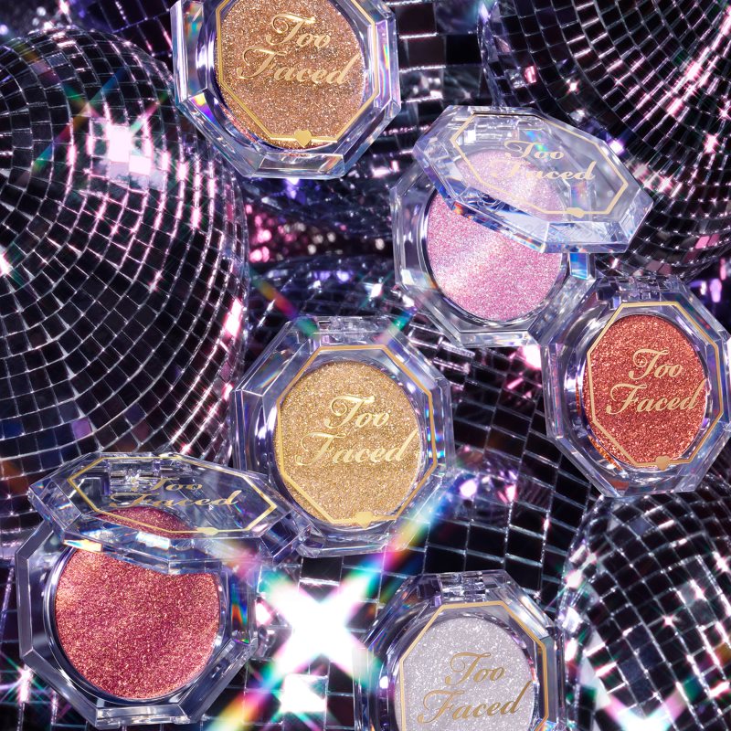 Too Faced Disco Crush High Shine Glitter Eye + Face Sparkle Fard à Paupières Scintillant Teinte Fairy Dust 1,5 G