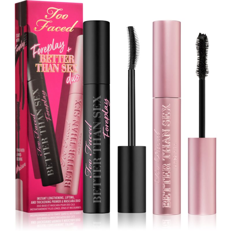 Too Faced Foreplay + Better Than Sex Duo Geschenkset (für die Augen)