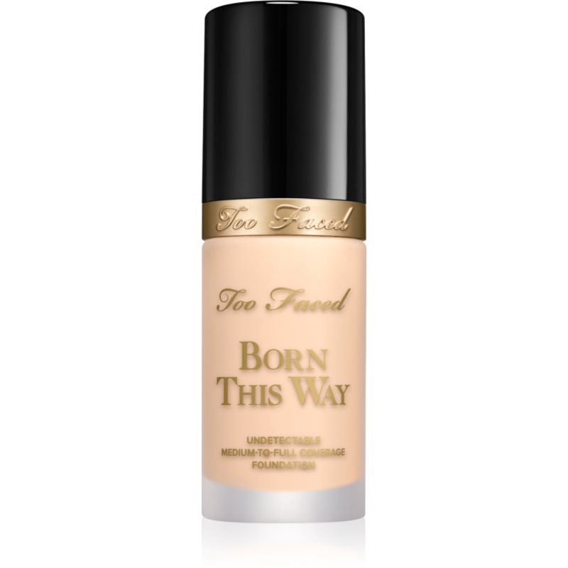 Too Faced Born This Way Original Foundation hydratační make-up odstín Snow 30 ml