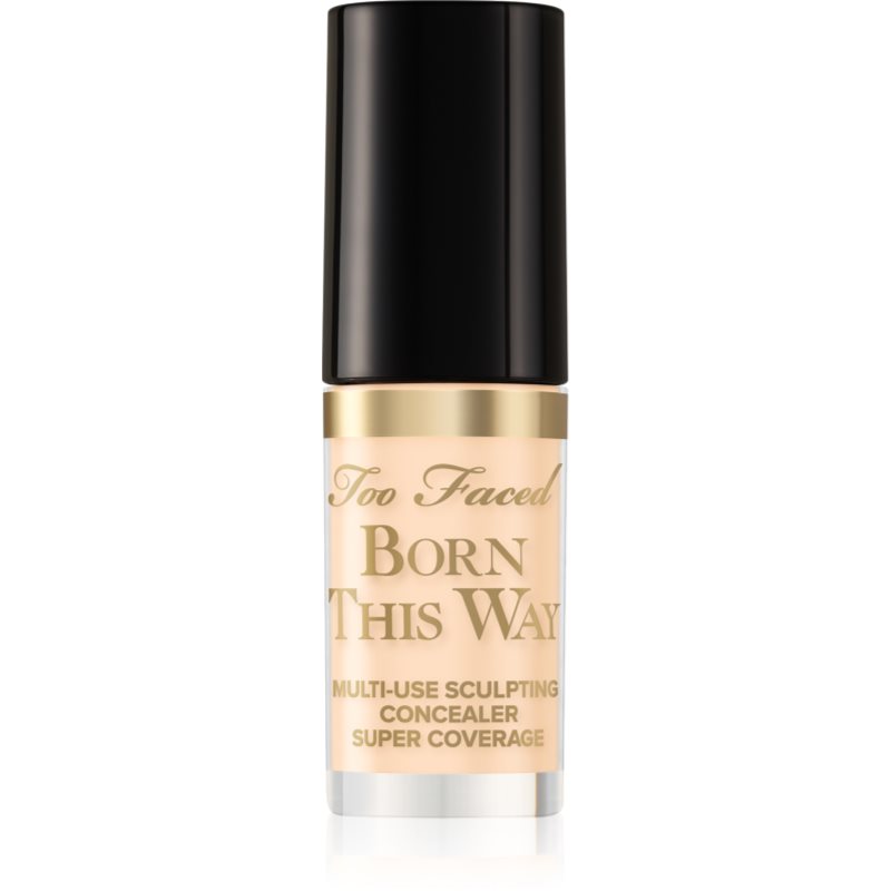 Too Faced Born This Way Super Coverage Multi-Use Concealer Travel Size dlouhotrvající korektor pro plné krytí odstín Swan 2 ml