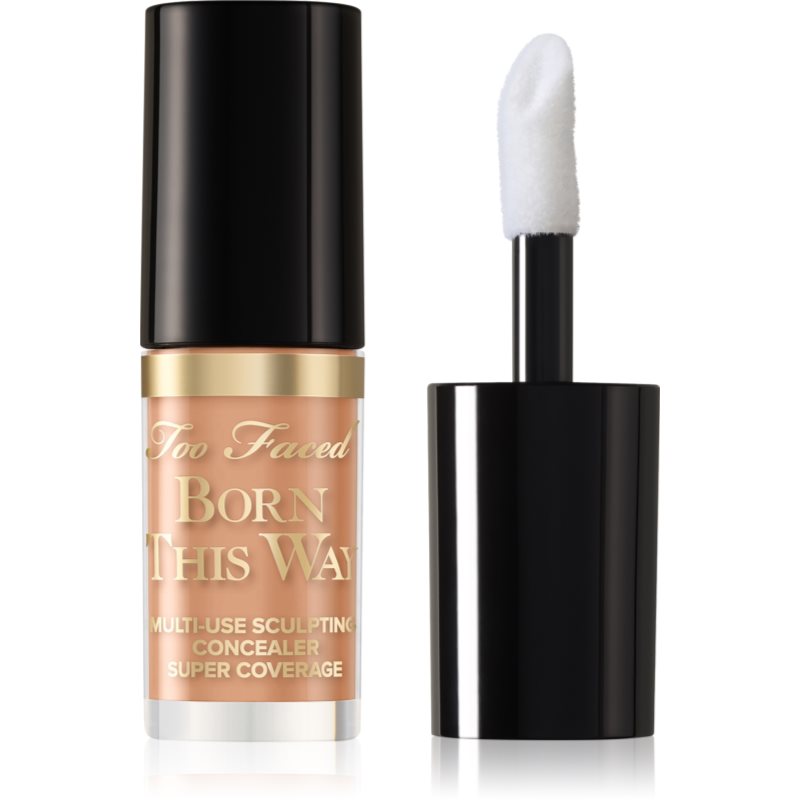Too Faced Born This Way Super Coverage Multi-Use Concealer Travel Size dugotrajni korektor za punu pokrivenost nijansa Sand 2 ml