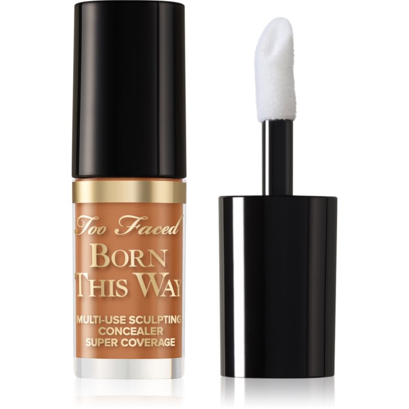 Too Faced Born This Way Super Coverage Multi-Use Concealer Travel Size dugotrajni korektor za punu pokrivenost nijansa Butterscotch 2 ml