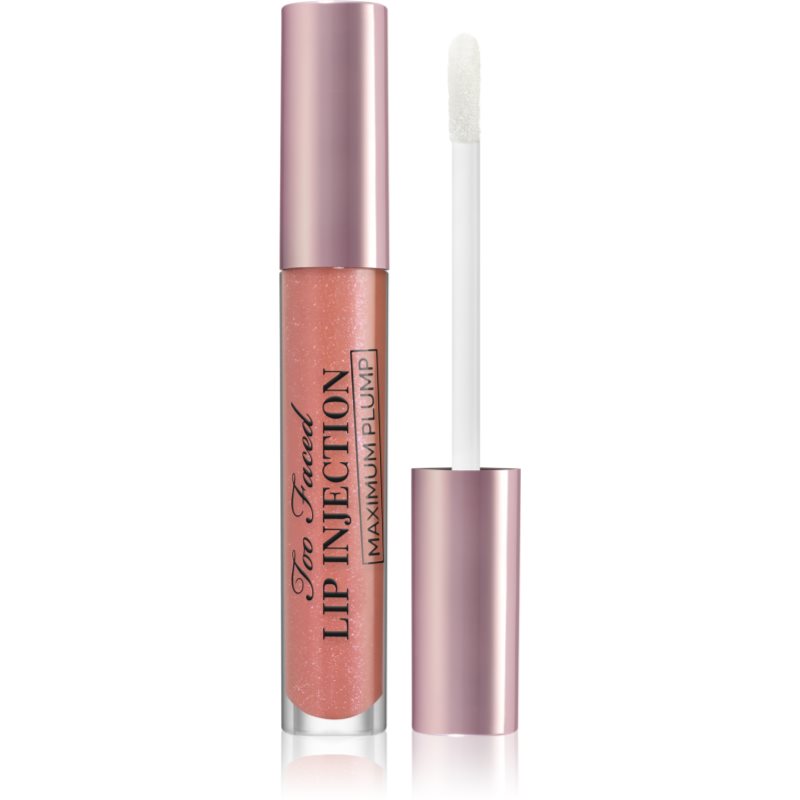 Too Faced Lip Injection Maximum Plump Extra Strength Lip Plumper Gloss long-lasting lip gloss for extra volume shade A la Mode 4 g