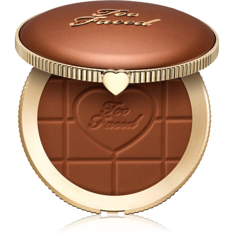 Too Faced Chocolate Soleil Blurring Matte Bronzer bronzer odtieň Chocolate Caramel 8 g