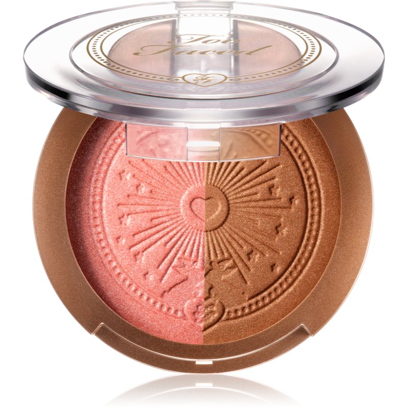 Too Faced Chocolate Soleil Sun Bunny Luminous Blurring Bronzer bronzer a lícenka odtieň Strawberry Bunny 8 g