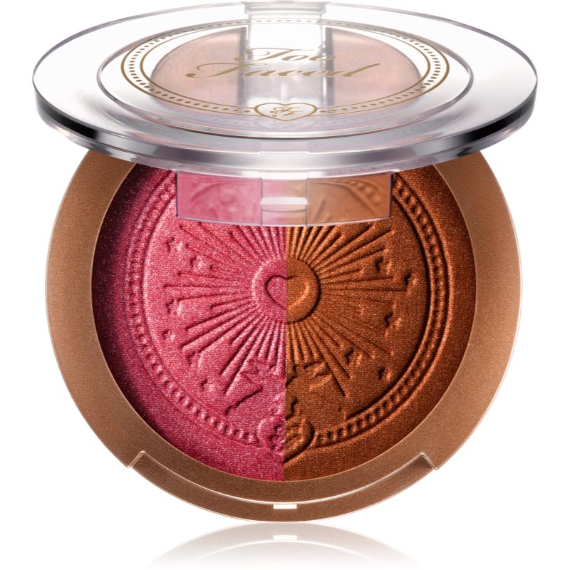 Too Faced Chocolate Soleil Sun Bunny Luminous Blurring Bronzer bronzer a lícenka odtieň Fuchsia Bunny 8 g