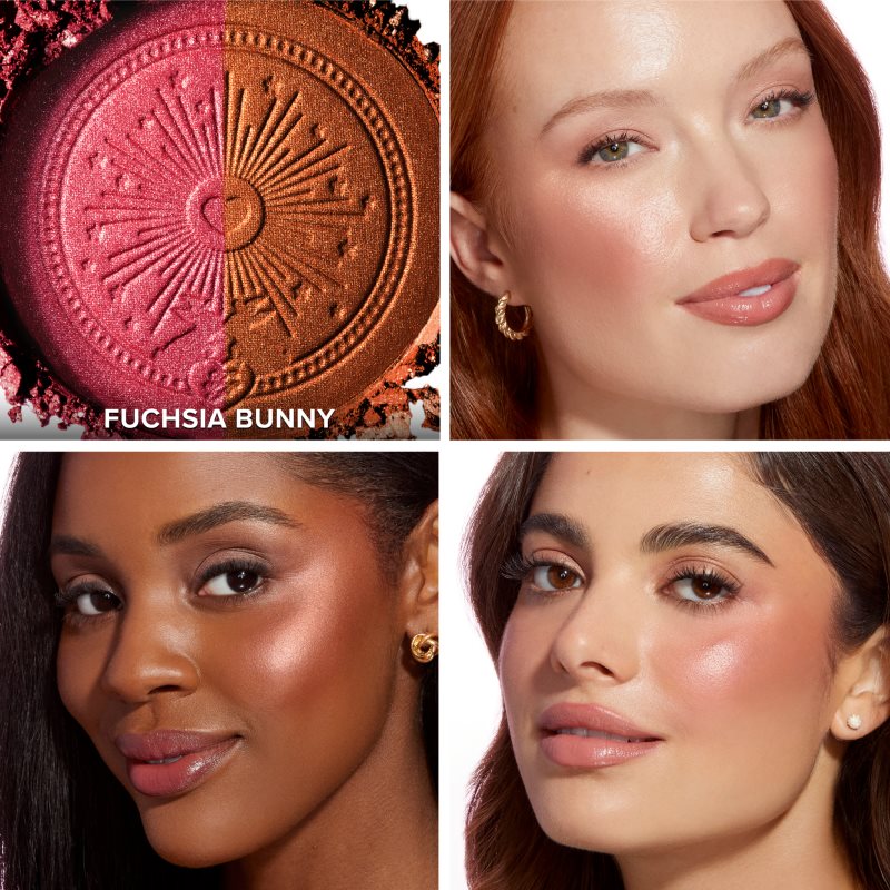 Too Faced Sun Bunny Blushing Bronzer bronzer a lícenka odtieň Fuchsia Bunny 8 g (obrázok 3)