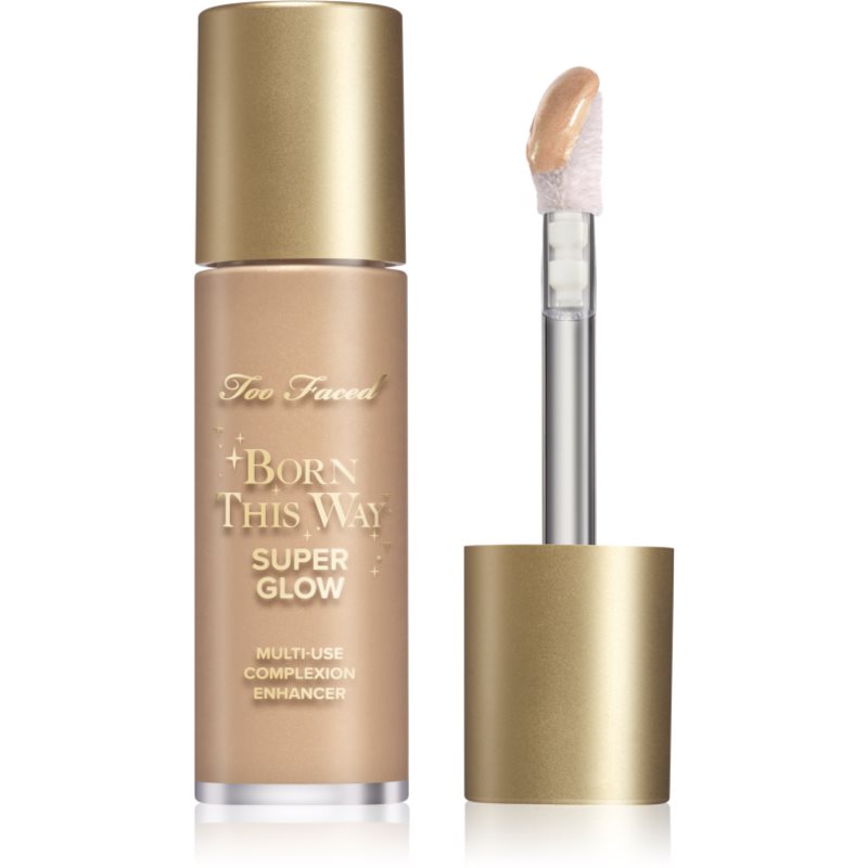Too Faced Born This Way Super Glow bronzujúci tekutý rozjasňovač odtieň Honey Glow 30 ml