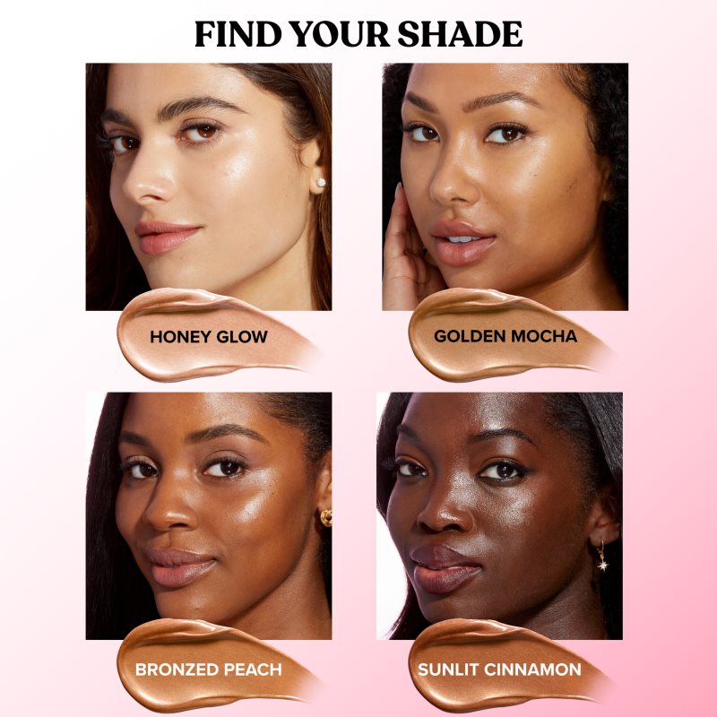 Too Faced Born This Way Super Glow bronzujúci tekutý rozjasňovač odtieň Golden Mocha 30 ml (obrázok 3)