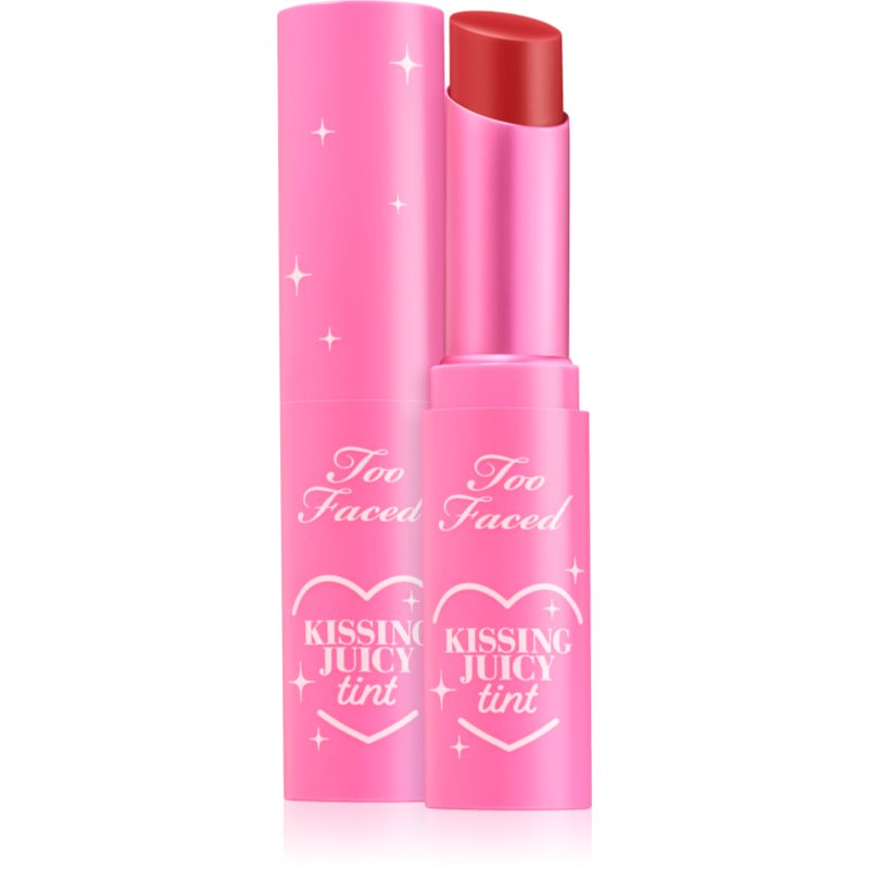 Too Faced Kissing Juicy Lip Tint tónovací balzám na rty s hydratačním účinkem odstín Cherry Pie 3 g