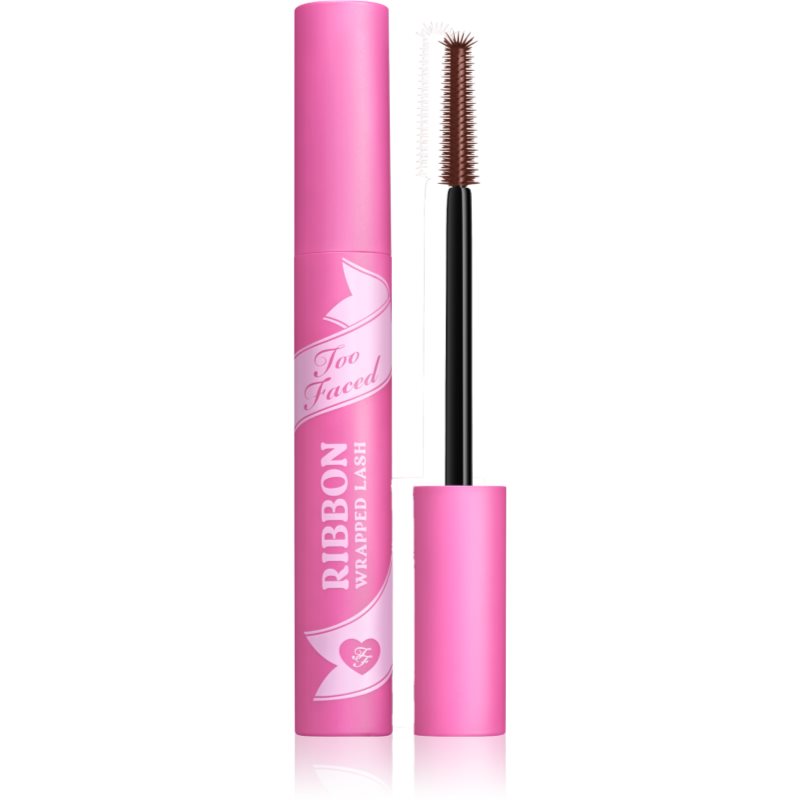 Too Faced Ribbon Wrapped Lash Chocolate predlžujúca riasenka pre plné mihalnice odtieň Chocolate 8 ml