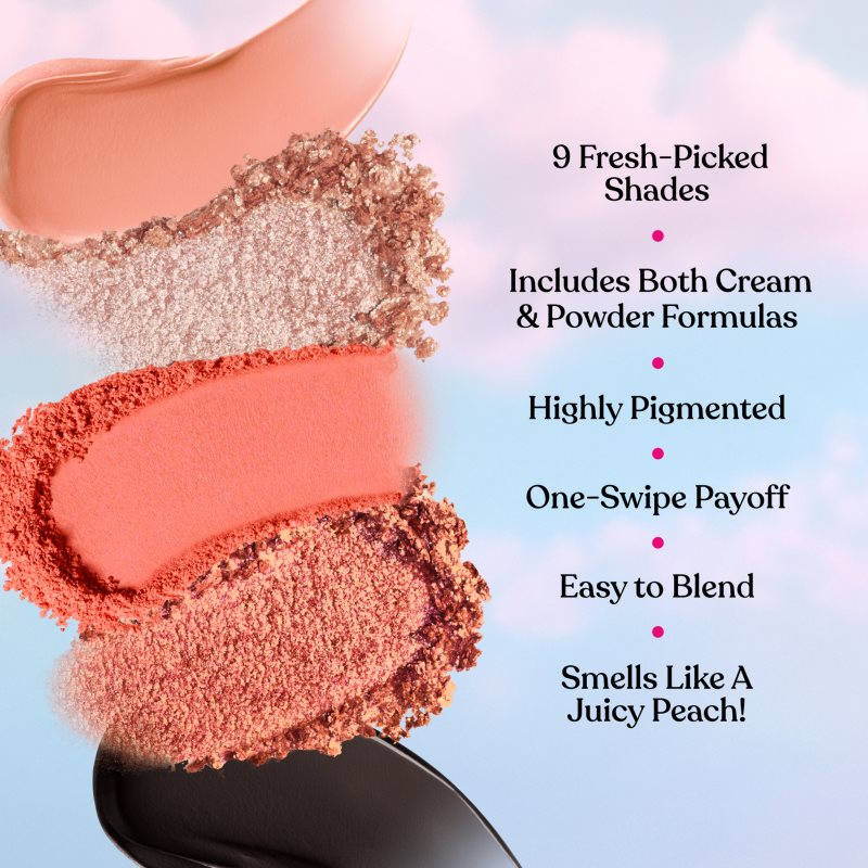 Too Faced Peach Sweet Peach Eye Shadow Palette paletka očných tieňov 9 g (obrázok 7)