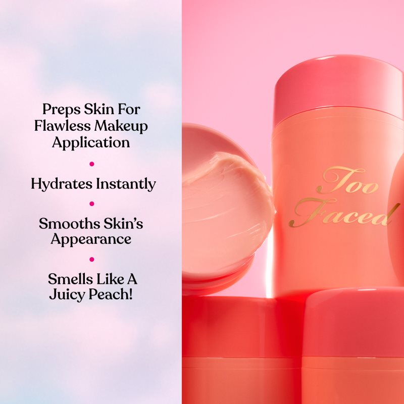 Too Faced Peach Primed & Peachy Primer hydratačná podkladová báza pod make-up 30 ml (obrázok 6)
