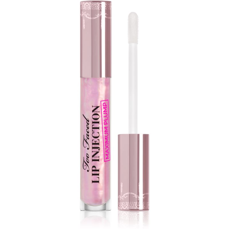 Too Faced Lip Injection Maximum Plump Extra Strength Lip Plumper Gloss стійкий блиск для губ для екстра об'єму відтінок Original 4 гр