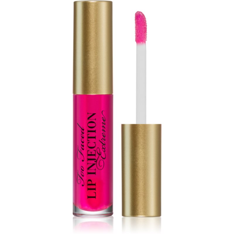 Too Faced Lip Injection Extreme Lip Plumper Travel Size hidratantno sjajilo za usne s plumping efektom nijansa Bubblegum Yum 2,8 g