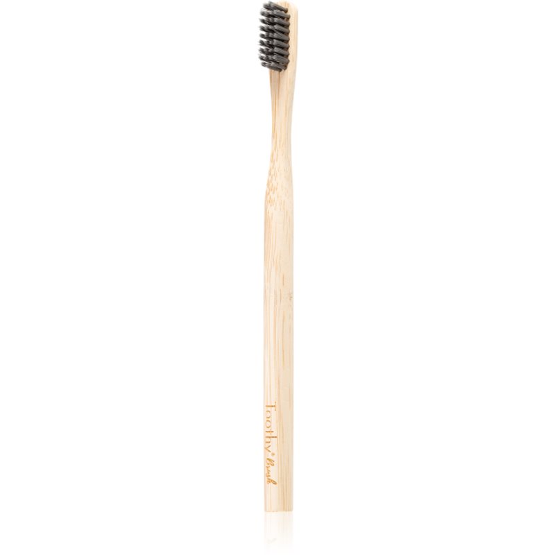 Toothy® Brush bambukinis dantų šepetėlis Black