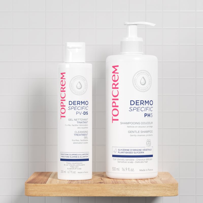 Topicrem PV/DS Cleansing Gel Waschgel für Körper und Kopfhaut 200 ml