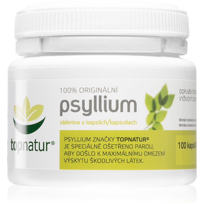 Topnatur Psyllium Indická Vláknina kapsuly na podporu trávenia 100 cps kúpite na Notino.sk