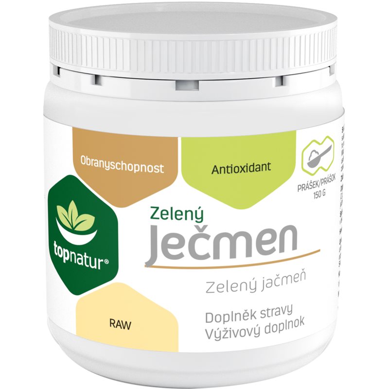Topnatur Zelený jačmeň prášok na podporu imunitného systému 150 g kúpite na Notino.sk