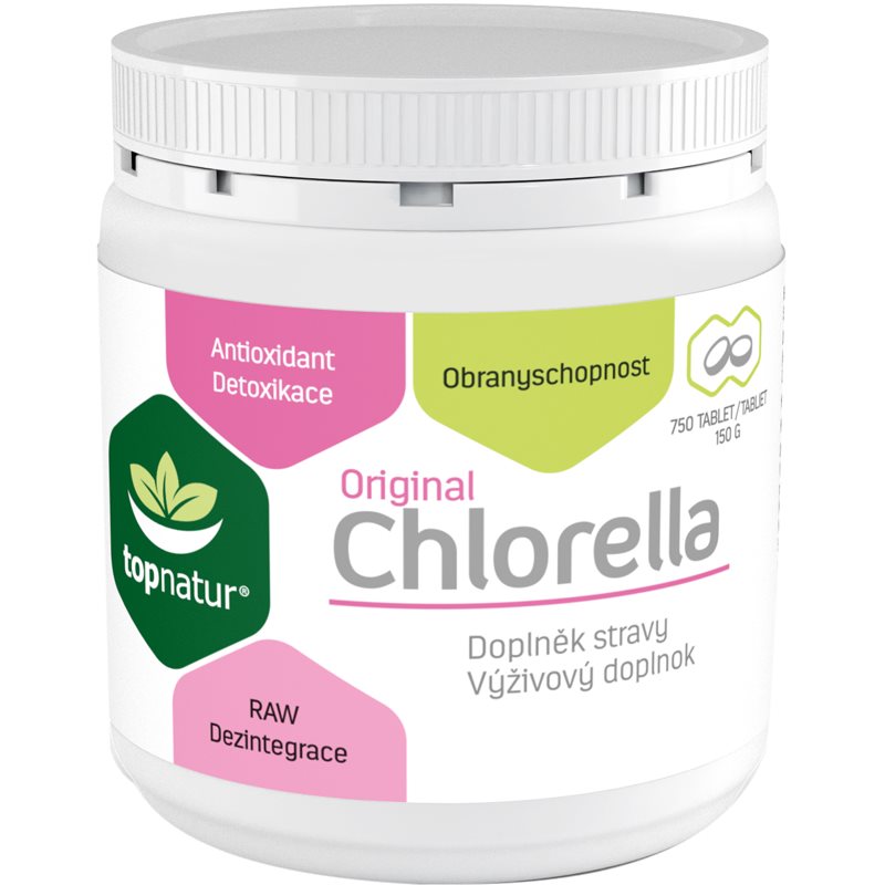 Topnatur Chlorella tablety na podporu trávenia 750 tbl kúpite na Notino.sk
