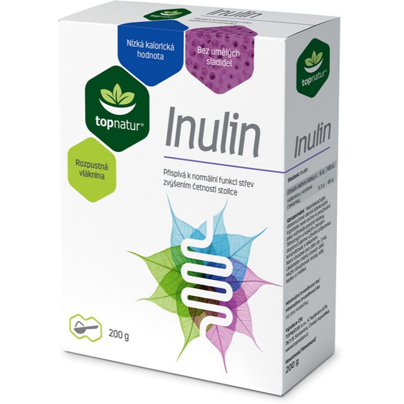 Topnatur Inulín vláknina na podporu trávenia 200 g kúpite na Notino.sk
