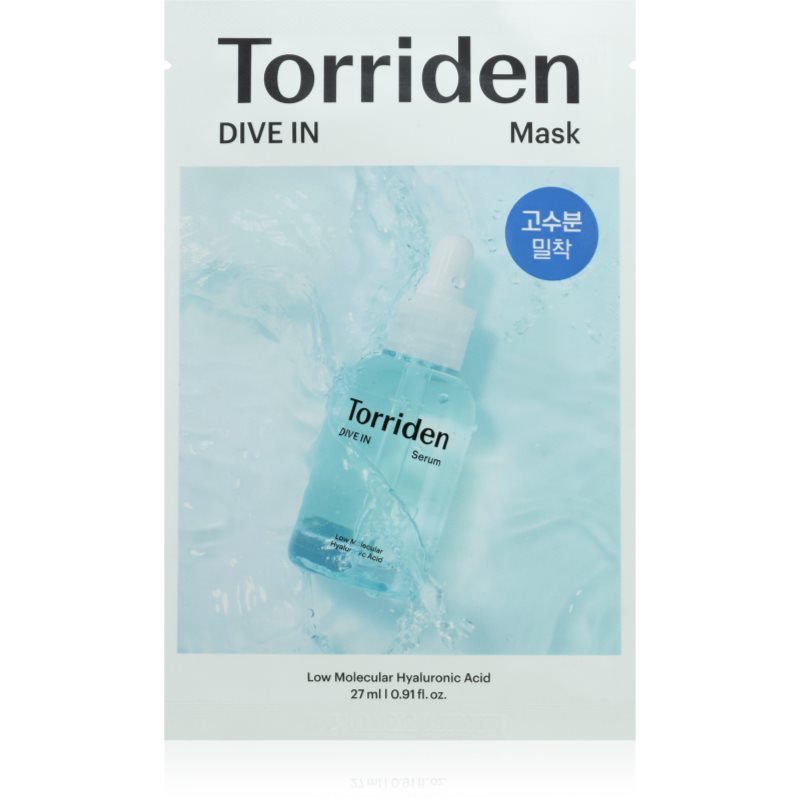 Torriden Dive In Mask Feuchtigkeitsspendende Tuchmaske zur Verjüngung der Gesichtshaut 1 St.