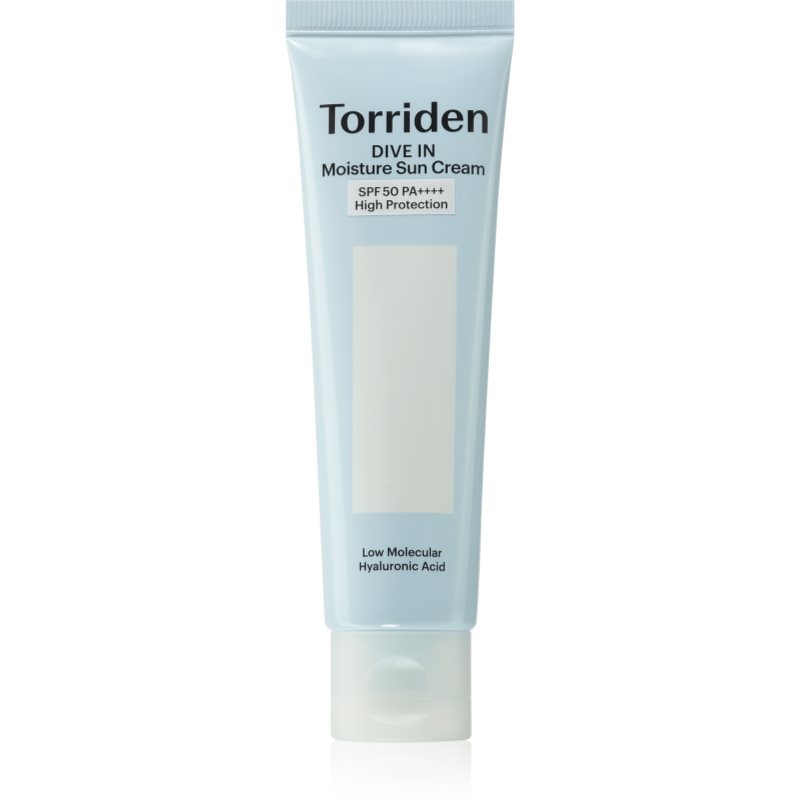 Torriden Dive In Moisture Sun Cream Sonnencreme fürs Gesicht mit feuchtigkeitsspendender Wirkung SPF 50+ 60 ml