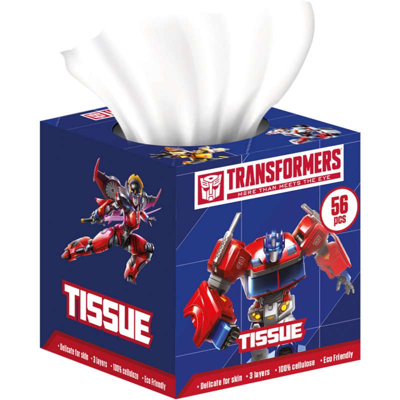 Transformers Tissue 56 Pcs серветки паперові 56 кс