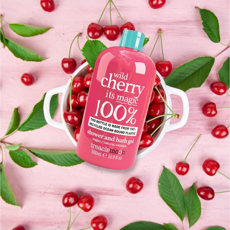 Treaclemoon Wild Cherry Magic Shower And Bath Gel 500 Ml