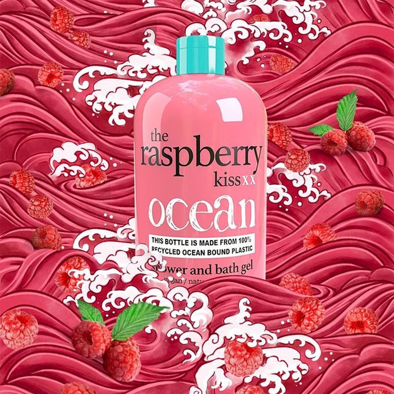 Treaclemoon The Raspberry Kiss Shower And Bath Gel 500 Ml