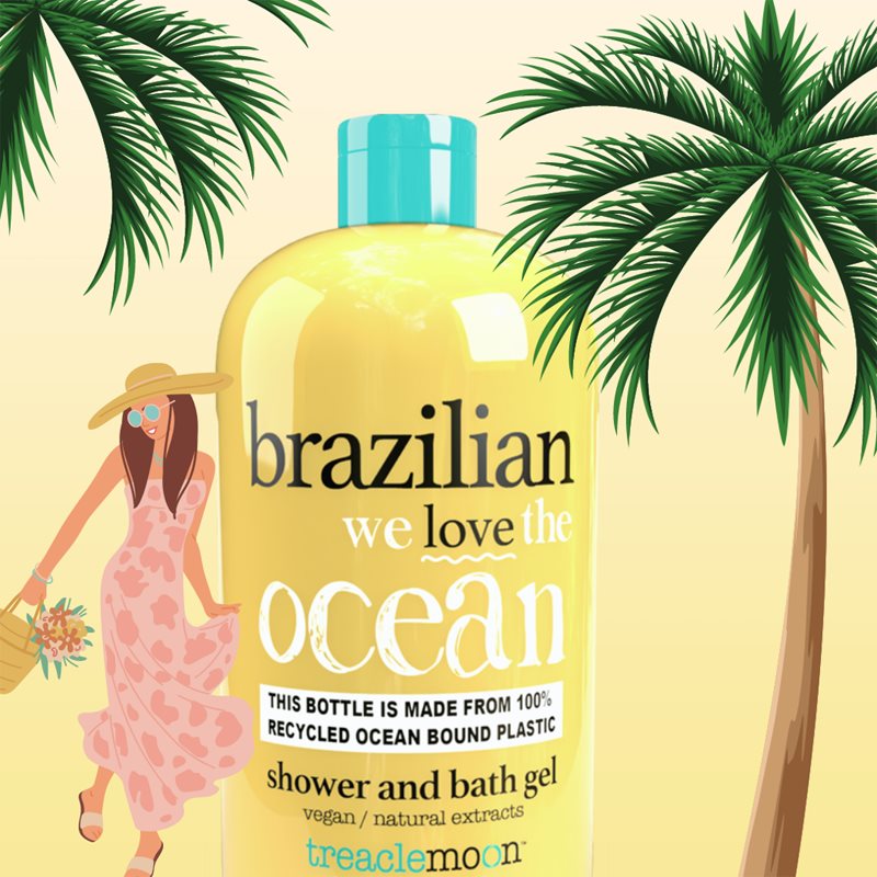 Treaclemoon Brazilian Love Shower And Bath Gel 500 Ml