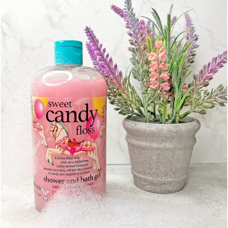 Treaclemoon Sweet Candy Floss Shower And Bath Gel 500 Ml