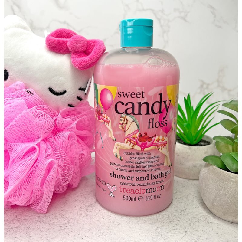 Treaclemoon Sweet Candy Floss Shower And Bath Gel 500 Ml