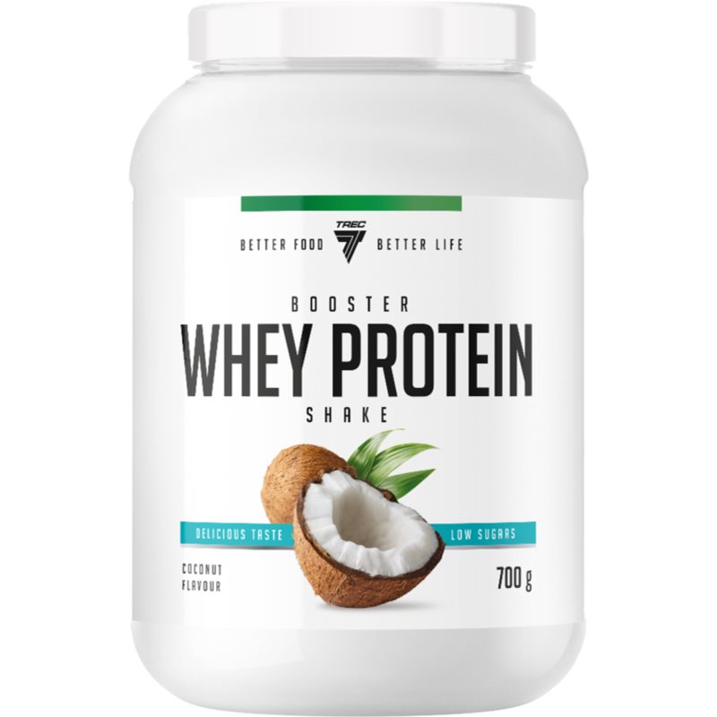 Фото - Протеїн Trec Nutrition Booster Whey Protein białko serwatkowe smak Coconut 700 g 